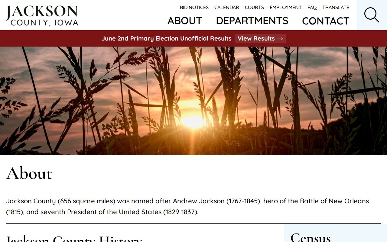 Jackson County criminal records courthouse history